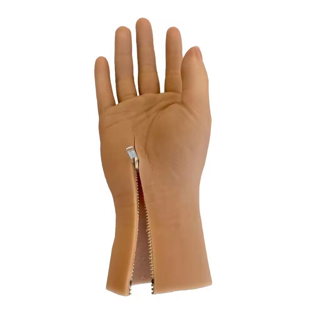 Silicone Gloves Zipper